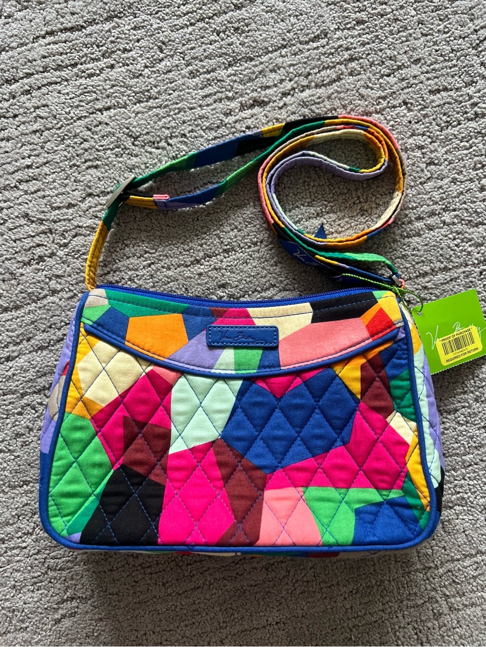 Vera Bradley Little Crossbody, Pop Art Print